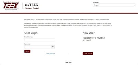 teex|teex login.